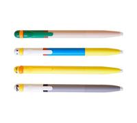 WOZOKI Bolígrafo Designs con tintas plásticas, Set of 4 pieces | Bolígrafo con forma de pato novedoso para uso en oficina y escuela con entrega de tintas suaves y comodidad de