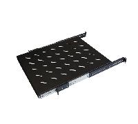 WP 4 MOUNTING EARS SLIDING SHELF DEPTH 600 MM, BLACK , (DEPTH 350 MM) (WPN-ASS-141060-B)
