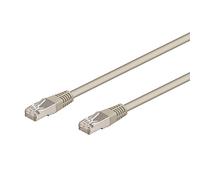 WP Cabling wpc-pat-6asf150 Cable de Red RJ45 Cat. 6 A, Doble apantallamiento S-FTP PiMF, 100% Cobre, 500 MHz Ethernet Gigabit LAN, LSZH, 15 m, Gris