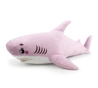 Wp merchandise - tiburón rosa rosa, 100 cm (juguetes de peluche - reg