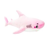 Wp merchandise - tiburón rosa rosa, 80 cm (juguetes de peluche - rega