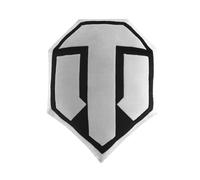 Wp merchandise - world of tanks pillow, white 42 cm