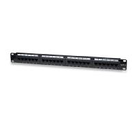 Reeds Panel de conexiones WP 19" 24 puertos RJ45 Cat 6 UTP 1U