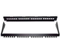 Marca Reeds Panel de parcheo WP WPC-PAN-BUP24 24 puertos modular Keystone UTP Cat.5e/6/6e Blanco 1U