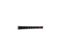 REGLETA RACK WP 19" 8 TOMAS VDE ENCHUFE SCHUKO