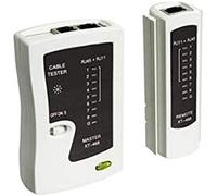 WP WPC-TST-001 Color Blanco comprobador de Cables de Red - Probador de Cable de Red (110 x 35 x 180 mm)