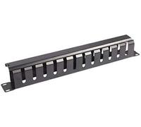WP Panel Guía Cables Con Tapa 1U