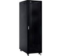 WP WPN-RSB-27610-B Rack o Bastidor Independiente 27U Negro - bastidores (Independiente, 27U, 800 kg, Negro, Acero, 48,3 cm (19 Pulgadas))