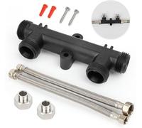 WP596816 - Kit de válvula de sensor para Watts Premier 500800 y 500805 y bombas de circulación de agua caliente Grundfos UP Comfort - Incluye dos mangueras de entrada de 12" y dos reductores de 1/2" x