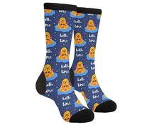 Wpamlrta Calcetines cómodos para hombres y mujeres, estilo casual y divertido, Capybara Capabarya Bath Time Flower Star Capybaras, Talla única