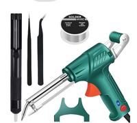 WPDUIODF Herramientas De Soldadura Láser Industrial con Calentamiento Interno, Juego De Soldador Multifunción, Soldador Láser Manual Automático con Cable, Máquina De Soldar For Metal(Green)