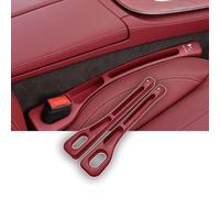 WpecM 2 Piezas Relleno De Huecos De Asiento para Citroen C3 aircross, TapóN Espacio Asiento Coche, Relleno De Huecos De Asiento De Coche, para TeléFonos Llaves Gafa Tarjeta,B-Red