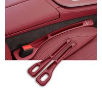 WpecM 2 Piezas Relleno De Huecos De Asiento para Peugeot 4008, TapóN Espacio Asiento Coche, Relleno De Huecos De Asiento De Coche, para TeléFonos Llaves Gafa Tarjeta,B-Red