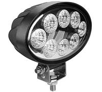 WPFC 12V 24V 60W Oval del Trabajo del LED Light Bar, Viga De La Inundación del Reflector De Faros Antiniebla 6000K Blanco para Coches SUV Camión Tractor Campo A Través