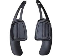 WPFC Volante del Coche De Extensión Shifters, Shift Levas De Aluminio para Audi A3 S3 S4 A4L A5 Q5 Q7 TT Q2 2017 TTS 2018, 1 Par,Negro