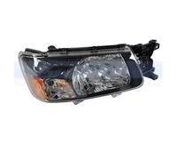 WPHLYZ Faros Delanteros Coche Montaje para Subaru para Forester 2003 2004 2005 Faro Delantero De Coche Accesorios De Lámpara Faro De Parachoques Delantero De Coche(Left Side)