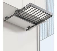 WPJBDS Tendedero Invisible de Aluminio, Perchero extraíble para Pantalones sobre la Lavadora, Tendedero para Armario, tendedero retráctil Oculto para Pantalones,Top,D:54cm L:60cm