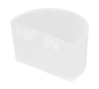 WPKD BLUEIY 20 Cuencos de Comida para Pájaros, Agua, Frutas, Taza de Alimentación, Fácil de Montar, Juego de Comedero de Plástico para Jaula Pájaros, para el Hogar, Jardín, Patio, Agrícolas
