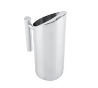 WPKD BLUEIY 2L Jarra de Agua de Acero Inoxidable,Jarra de Agua con Tapa Protectora de Hielo,para Agua,Té,Limonada,Zumos,para Hogares,Hoteles y Restaurantes