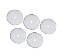 WPKD BLUEIY 5 filtros de café de acero inoxidable 304, filtro de malla desmontable portátil para cafetera de 350 ml, malla de filtrado de café y fácil