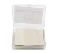 WPKD BLUEIY 500Pcs Turrón de papel,Papel de Oblea de Arroz Comestible,Arroz Hojas de Envoltura de Caramelo Hechas a Mano,para Elaborar Chocolate con Turrón de Queso(9x7,50x2,00cm,94g)