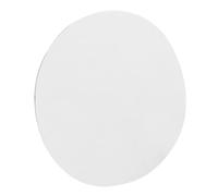 WPKD BLUEIY Almohadilla adhesiva redonda de silicona de doble adhesivo fuerte, montaje en pared para gancho de ventosa, almohadillas adhesivas de doble cara, 10 cm de diámetro, transparente, adhesivo