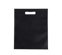 WPKD BLUEIY Bolsas de Mano de 50 Uds., Bolsa de Compras para Ropa, Bolsa de Almacenamiento Multifunción de Tela No Tejida Troquelada de Boca Plana de 25x35cm para Hotel en Casa (25 * 35cm)