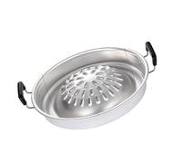 WPKD BLUEIY Cacerola calentadora de mantequilla de acero inoxidable, pequeña de 30 cm, olla multifunción para derretir mantequilla con mango de madera para leche, café y cocinar al aire libre