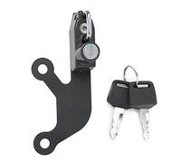 WPKD BLUEIY - Cerradura antirrobo para casco de motocicleta, lado izquierdo, compatible con 650 Z 650 (Negra)