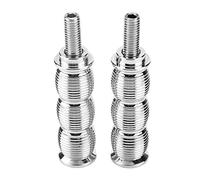 WPKD BLUEIY Clavija de cambio de motocicleta, clavija de freno Indian Scout 2015-2018, accesorios plateados y negros (Plata)