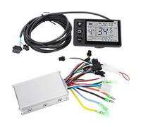 WPKD BLUEIY Controlador para Scooter Eléctrico,Centralita Patinete Electrico,24V/36V 350W Pantalla LCD,para Bicicleta Eléctrica Scooter Velocidad