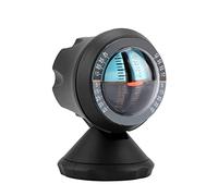 WPKD BLUEIY Inclinómetro del Vehículo,Nivel del Inclinómetro Coche,Giratorio 360 Grados Indicador de Pendiente Instrumento de Seguridad Vial,para Camiones,Barcos
