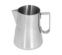 WPKD BLUEIY Jarra de espuma de leche de acero inoxidable, taza de vapor de 600 ml con pico puntiagudo, maceta de guirnalda de café única y elegante, suministros de café para s y uso doméstico