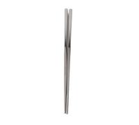 WPKD BLUEIY Juego de 5 pares de palillos de acero inoxidable, antideslizantes, a prueba de palillos de metal para uso doméstico y restaurante, utensilios de cocina, reutilizables, 23 cm de largo