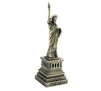 WPKD BLUEIY Modelo de Metal de la Estatua de la Libertad América, 5.9 In/5,9 Pulgadas Estatua de la Libertad Modelo de Construcción de Metal Kit de Manualidades para Decoración de Escritorio