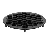 WPKD BLUEIY Molde de bolas de masa de 37 agujeros, aleación de aluminio, para hacer raviolis, herramienta de pastelería para albóndigas, cortador de masa, accesorios de cocina