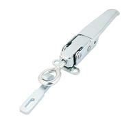 WPKD BLUEIY Pestillo de Cierre,Cerrojo de Pestillo de Abrazadera de Palanca,Cerradura de CerRojos Pesados,Cierre de Hebilla Metal Cerrojo de Remolque Camión Bloqueable para Camiones Contenedores