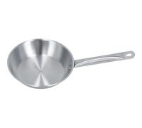WPKD BLUEIY Sartén de acero inoxidable, utensilios de cocina de un solo mango para cocina de inducción doméstica, 8.7 x 2 pulgadas, ideal para huevos y filetes, antiadherente, diseño resistente