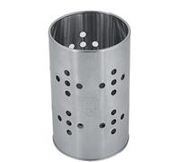 WPKD BLUEIY Soporte multifunción de acero inoxidable para palillos, caja de almacenamiento de cubiertos para cocina, organizador de cucharas y palillos, diseño compacto, fácil de limpiar