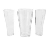 WPKD BLUEIY Taza de Cerveza de Copa de Vino Transparente 4 en 1,Set di boccali da birra,Bicchiere da Vino in Acrilico,Tazas de Cerveza Acrílicas para Suministros de Fiesta en Casa,Bar,Club (L)