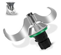 WPPQWP Cuchilla mezcladora de masa para Thermomix TM7 TM6 TM5 | Cuchillos de masa de acero inoxidable Thermomix Accesorios Mezcla rápida Limpieza Rápida Se Queda Sin restos de masa Volver