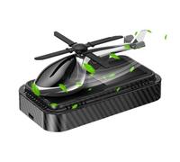 Wpsagek Ambientador para Coche Energía Solar,Ambientador para Coche Giratorio - Difusor de perfume para coche de helicóptero | El adorno de fragancia giratorio creativo alivia el estrés para uso en