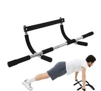 Wpsagek Barra de dominadas para puerta, barra de entrenamiento de fuerza, entrenador de fitness, barra colgante eficaz para gimnasio en casa, entrenamiento de la parte del cuerpo
