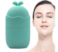 Wpsagek Rodillo facial de hielo, rodillo de masaje para reducir las ojeras, hielo reutilizable para la cara, molde de hielo para el cuidado de la piel, bandeja de hielo, bandeja de hielo para masaje,