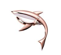 Wpsagek Shark Capo para guitarra, cejilla de guitarra acústica - Clip de tono de guitarra de metal,Cejilla de guitarra con forma de tiburón, cejilla fresca y ligera para guitarras, ukelele, banjo,