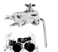 Wpsagek Soporte de montaje de Tom, soporte de Tom para batería,Hardware para soportes de batería de aleación de zinc | Abrazadera segura para soportes de tambor Tom, soporte resistente para tambor