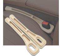 WpTGEX 2 Piezas Tapón De Espacio De Asiento De Coche para AU-DI Q7 2012-2023 2024 2025, Relleno Huecos Asiento Coche, Multifuncional, Seat Gap Filler Cojín Interior Accesorios,Beige
