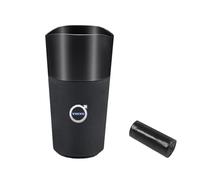 WpTrick Bote De Basura para Coche para Volvo C70 1997-2013 C70, Cubo De Basura Coche Papelera De Coche con 1 Rollos De Bolsa Resistente Al Agua Accesorios Interior,A-Black