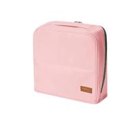 WQCMH Bolsa De CosméTicos De Gran Capacidad De Una Pieza FáCil De Llevar Que Se Puede Colgar En Una Maleta Un Organizador Vertical Esencial para Viajes(Rosa)