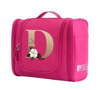 WQCMH Bolsa De Mano Estuche De Maquillaje Bolsa De Maquillaje Bolsas De Aseo Bolsa De Lavado para Mujeres Accesorios CosméTicos De Viaje Letra Impresa(D)